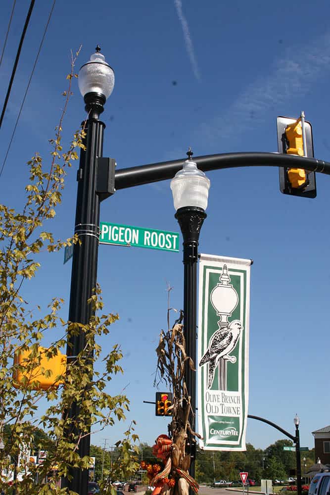 Pigeon Roost Sign