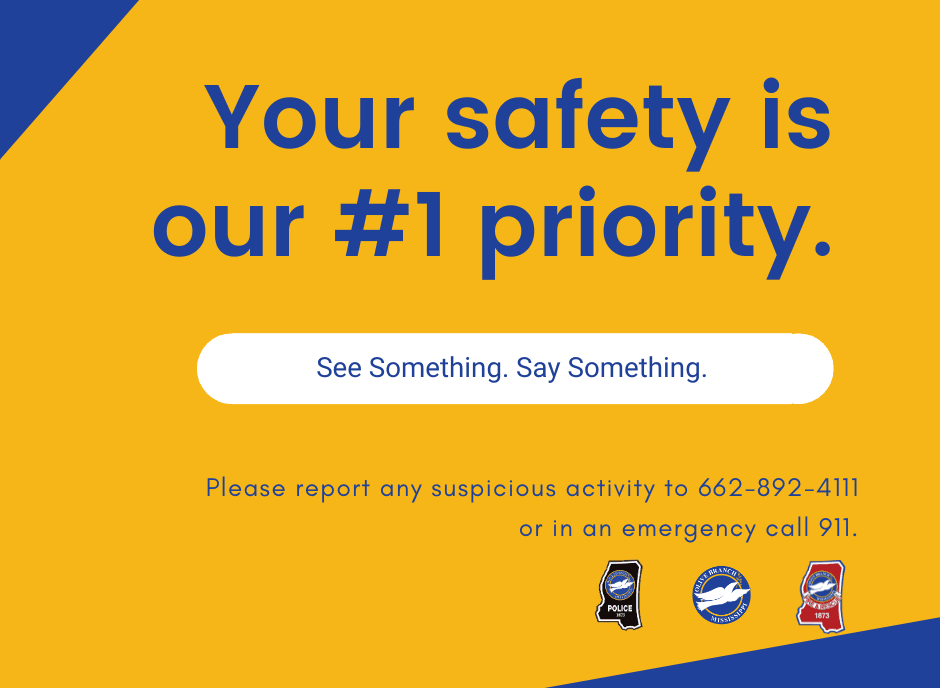 The safety and security of all residents and visitors of the City of Olive Branch is of the utmost i