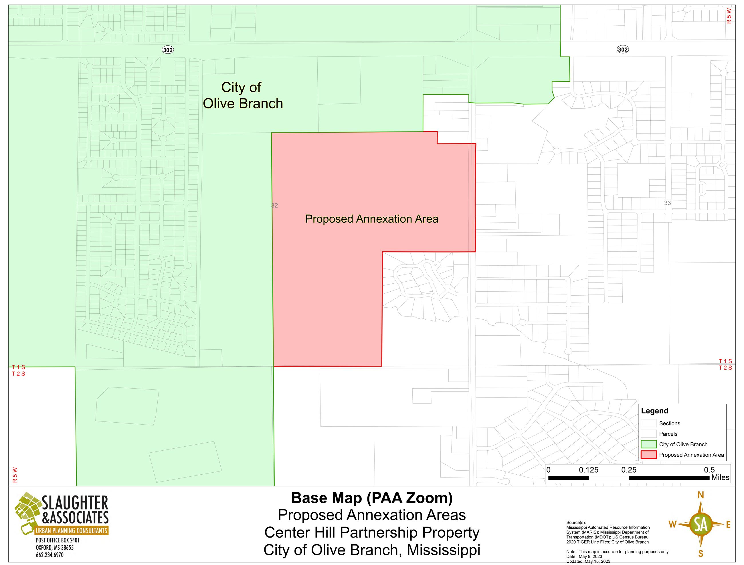 Press Release - Voluntary Annexation 06072023 map